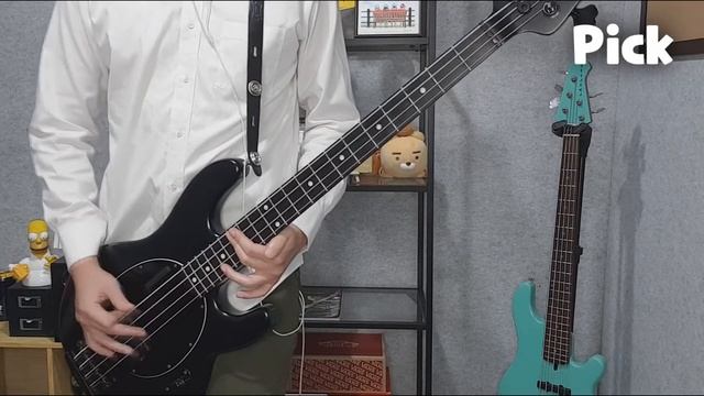 30 SECONDS TO MARS - ATTACK BASS COVER / Finger and Pick Sound Comparison / 베이스는 과연 핑거링인가 피킹인가?!