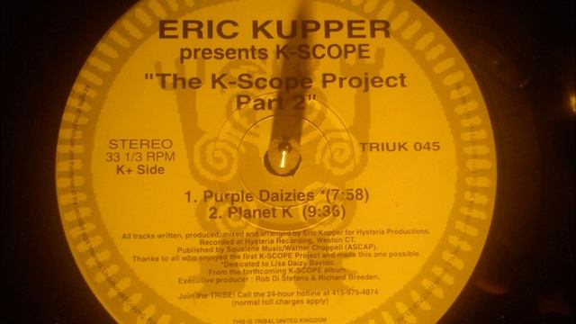 Eric Kupper present K-Scope - Planet K