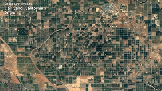 Dairlyand, California - Earth Timelapse