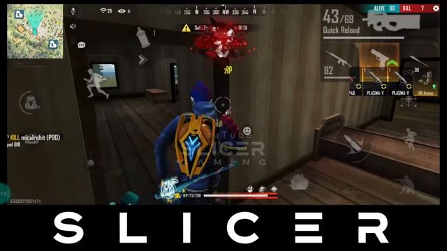 Free Fire Montage || Slicer Gaming. #Slicer #SlicerGaming.