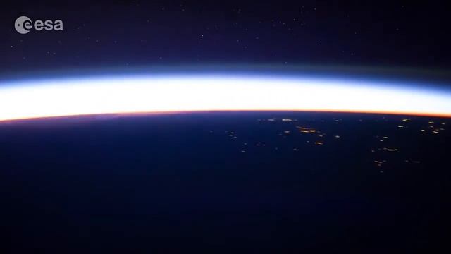 Lightning, aurora and sunrise - Timelapse From Space #EuropeanSpaceAgency