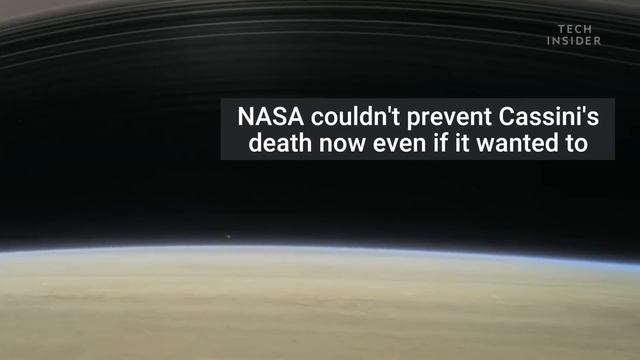 NASA is about to destroy a $3.26 billion spacecraft by flying it into Saturn