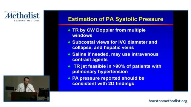 Assessment of the Right Ventricle and Tricuspid Valve (S. Nagueh, MD, E. Yang, MD) March 3, 2020