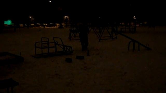 Новый год 2009 - подрывы петард