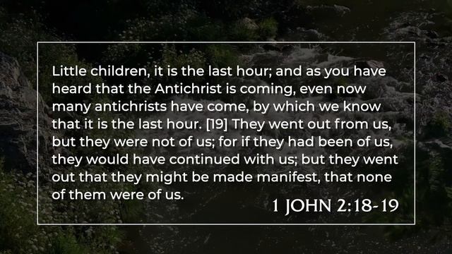 1 John 2:18-23 – The Antichrist: An Attack on Relationship