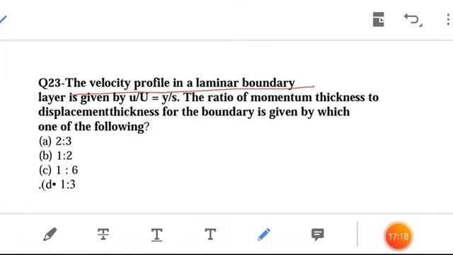 Fluid mechanics important mcq for ssc je