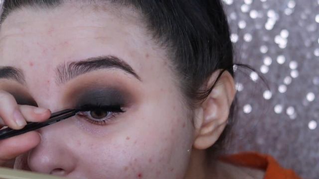 Brown smokey eye tutorial