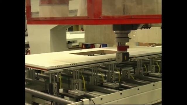 IMA(ИМА) - CNC BIMA 410 with 5-axis and 3 axis heads - door processing