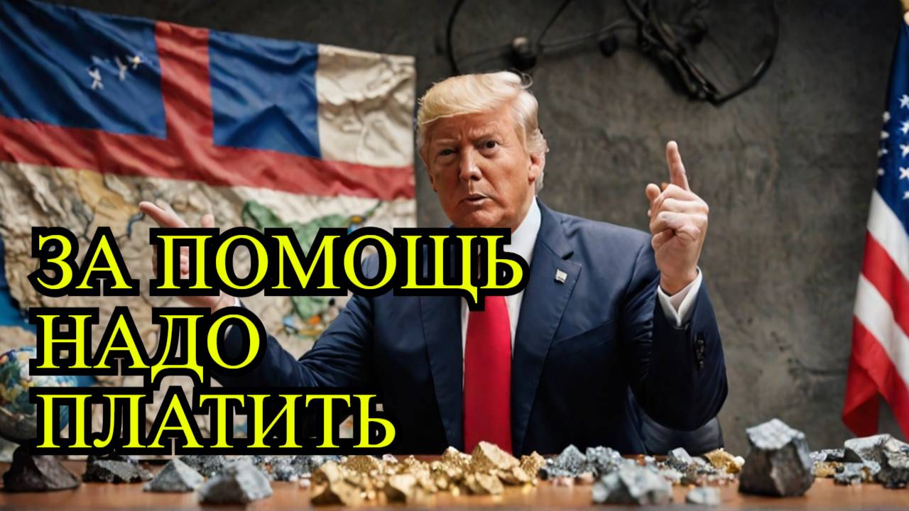 Трамп требует редкоземельные ресурсы от Украины за помощь