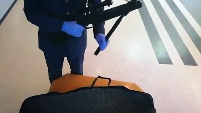 Обнаружена пневматическая винтовка
