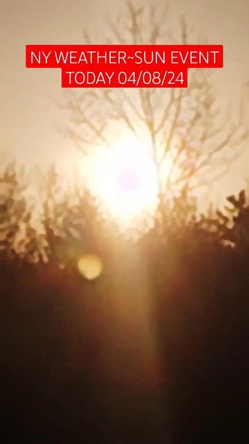 NY WEATHER APRIL 8th 2024 #solareclipse #nyweather