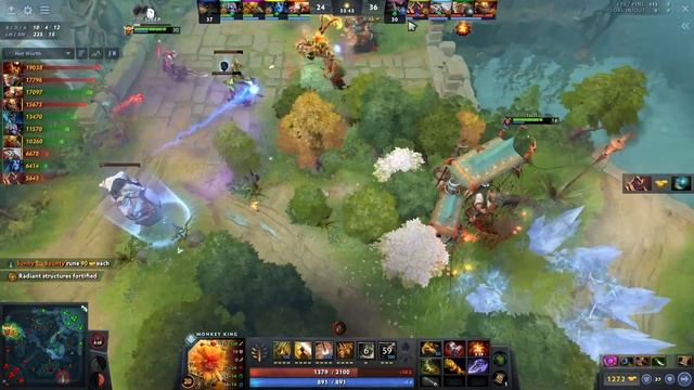 Monkey King Dota 2 Gameplay Miracle with 19 Kills - Abyssal