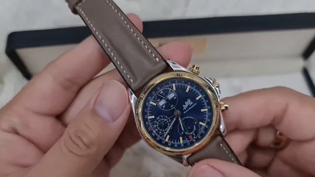 Đồng hồ Thụy sỹ chronograph thanh lịch cổ điển của Philippe Du Bois & Fils LUXURRY