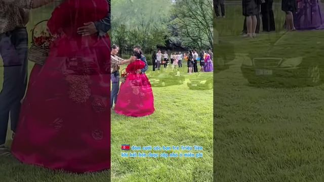 🇰🇵 DPRK Couples take wedding photos at monuments, parks...💍