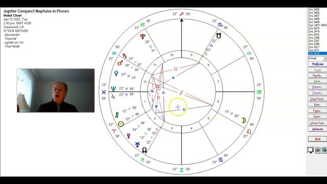 Jupiter Conjunct Neptune in Pisces - April 12, 2022