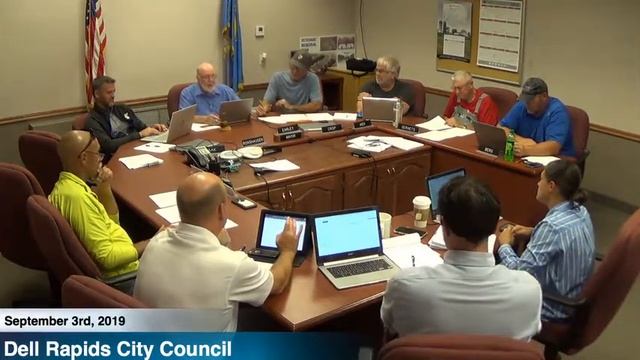 Dell Rapids City Council - 9/3/19