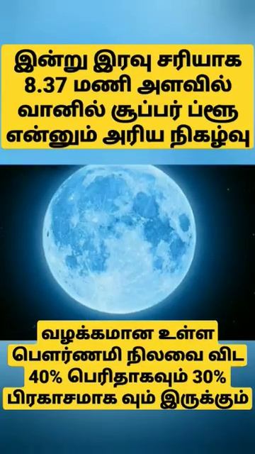 Blue moon August 2023|Blue moon tamil|Blue moon August 2023 tamil