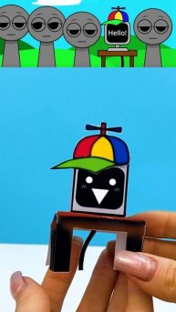 ВСЕ Спрунки Инкредибокс SPRUNKI из картона + звуковой эффект