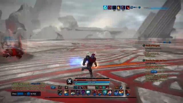 Tera online Apex God of the War outfit.