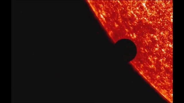 Транзит Венеры 2004 года со спутника TRACE