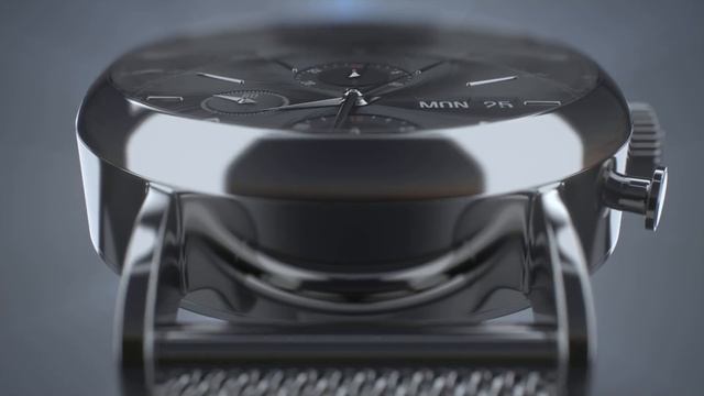 Swiss watch CGI animation