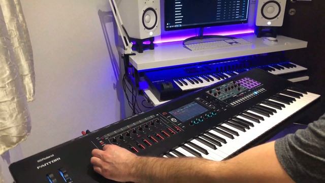 Roland Fantom 7  OS 2.10 Jupiter 8 Modeling, Save a Prayer -Duran Duran