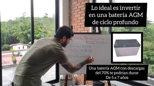 ☀️ BATERÍAS DE CARRO o MOTO☀️ ¿Se pueden usar en Energia Solar?