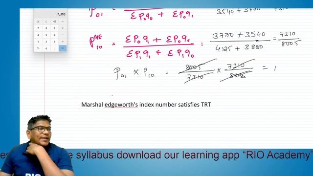 2nd PUC Statistics | Index number  | Time reversal test & Factor Reversal test | Part-2