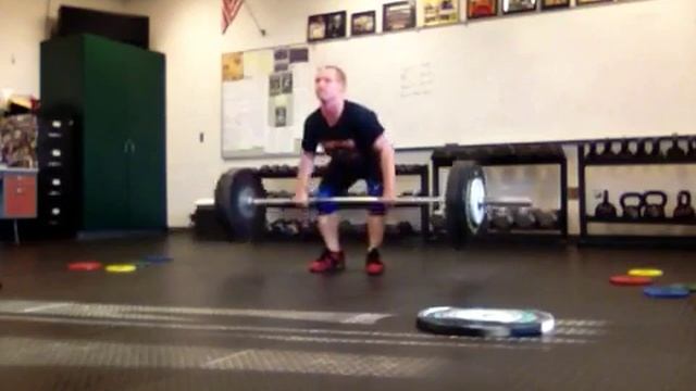 Set one of three at  112 kg 08/25/16