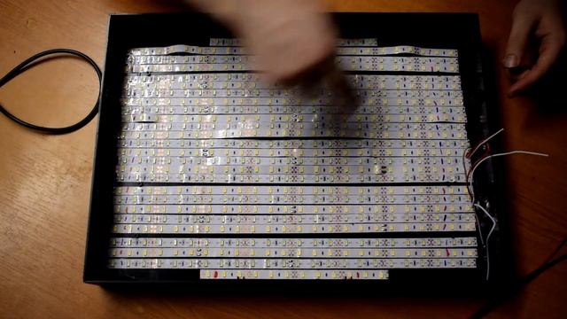 Easy DIY LED video light with adjustable temperature