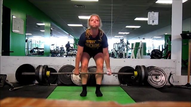 Cassandra Porter Deadlift 310 lb x 2