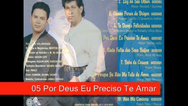 05 Por Deus Eu Preciso Te Amar  - Cometa e Halley (1996)