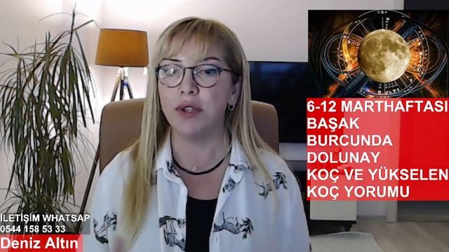 6-12 MART KOÇ VE YÜKSELEN KOÇ YORUMU / BAŞAK BURCUNDA DOLUNAY / HAYATINA DÜZEN GETİRİYOR