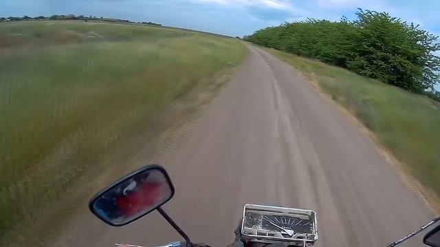 Под музыку на ИЖе по природе
