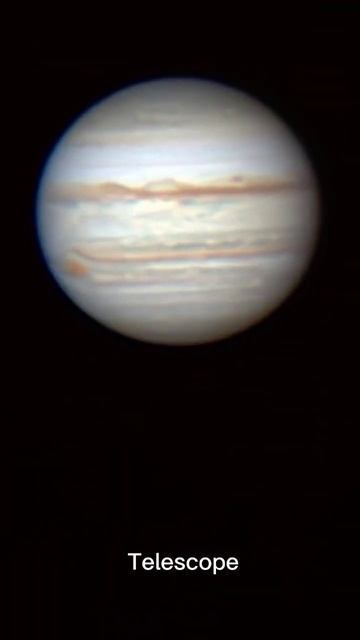 Jupiter on phone vs telescope #jupiter #samsung #astrophotography
