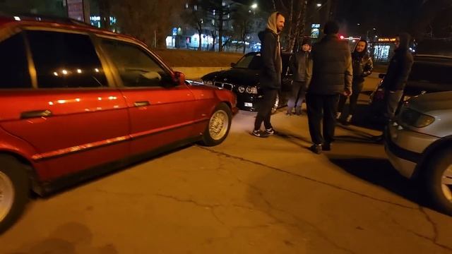 Атмосферный дрифт BMW e34 На 265/35 r18