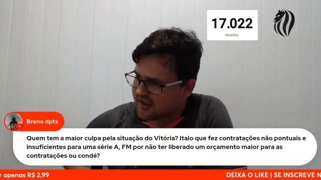 PÓS JOGO VITÓRIA X VASCO | INADMISSÍVEL