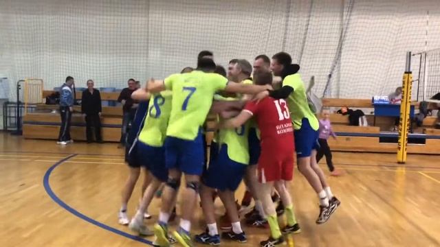 2019-04-28 Янтарный комбинат, чемпион 1 лиги по волейболу, Калининград