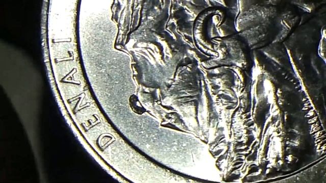 2012 P ALASKA STATE QUARTER  UFO CUD MINT ERROR ON TOP OF HILL TOP REVERSE