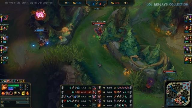 KT Mata LEONA vs PYKE Supp - Patch 8.19 KR Ranked