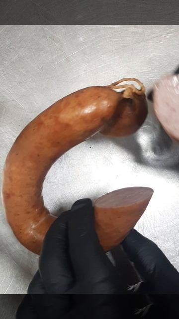 Домашняя краковская из свининки.
