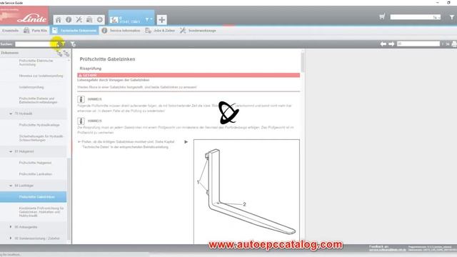 Linde Service Guide LSG V5.2.2 U0213