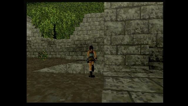 Tomb Raider (SEGA Saturn) on RetroTINK5X in 1080p, PVM filter on