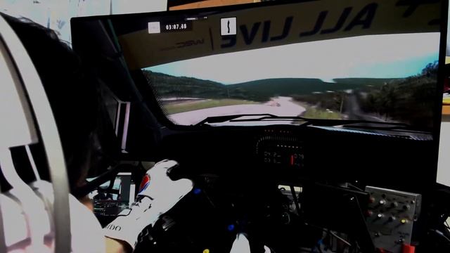 RBRでドイツラリーはくねくねでした - Rally Deutschland test 1