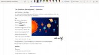 Solar System - Statistics