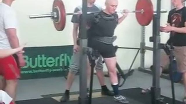 Присед 140