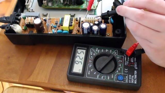 Sega Saturn Power Supply PAL Voltage Rail Output