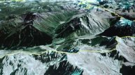 GPS Skiing Google earth