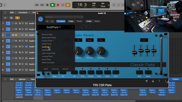 IK Multimedia CSR Plate Reverb.Lets look at it