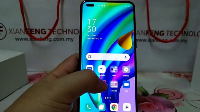 UNBOXING PHONE OPPO A93 + FREE GIFT